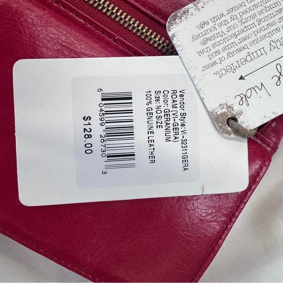 Hobo Red Leather ROAM Wristlet - Picture 6 of 6